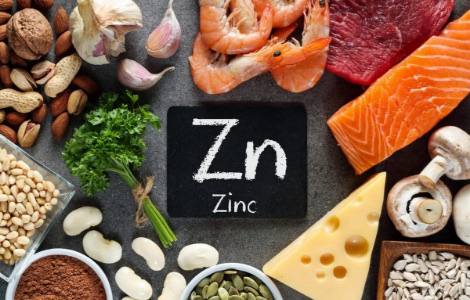 Cinkben gazdag élelmiszerek